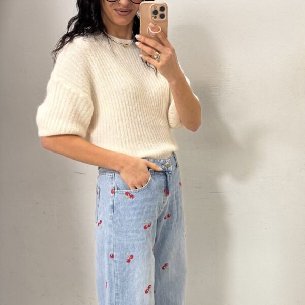 Sweter Baby Alpaca Ecru